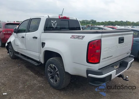 2022 Chevrolet Colorado 4Wd Short Box Z71 из США, поврежденный, VIN 1GCGTDEN3N1233910